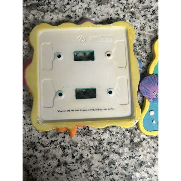 Borders Unlimited By JC Penny Double Switch Plate Cover Tropical Design - Picture 3 of 3